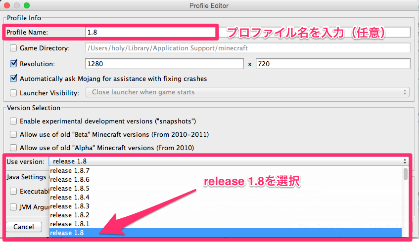 Minecraft Macで快適に日本語入力できるmod Cocoainput ほりべあぶろぐ