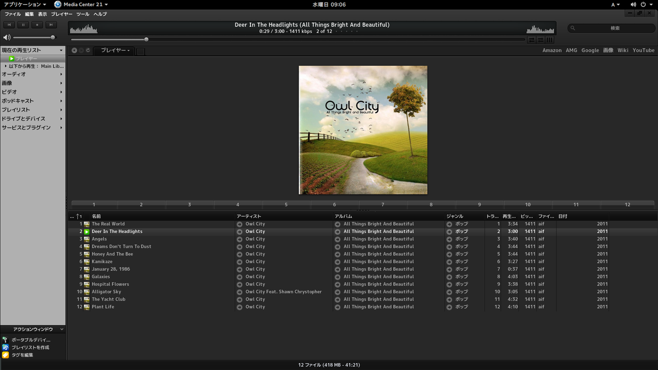 JRiver Media Center 21 for Linuxがリリース。フォント表示強化、画像管理機能など - ほりべあぶろぐ